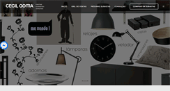 Desktop Screenshot of cecilgoitia.com.ar